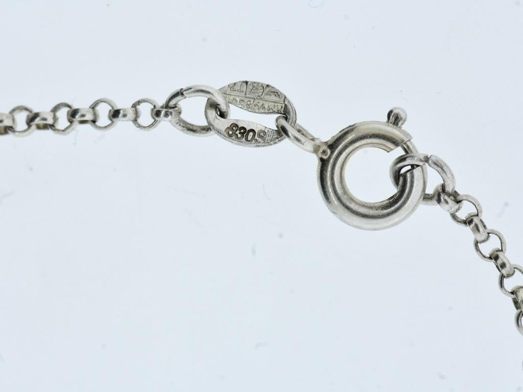 Modernist Largest Version Sterling Silver Moon Pendant, Tapio Wirkkala, c. 1971 11