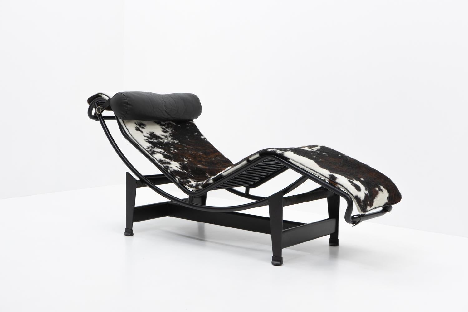 Italiano Modernista Le Corbusier by Cassina LC4, pelle 