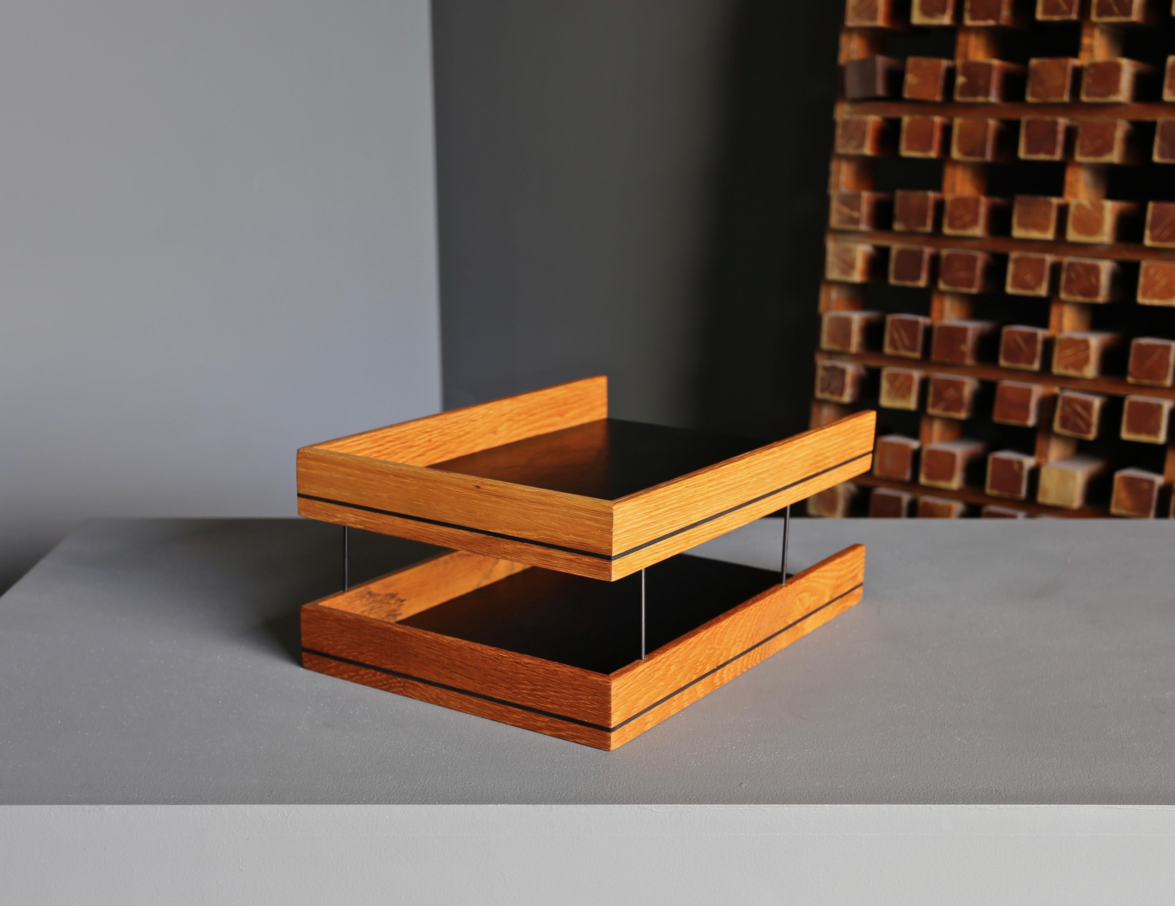 Mid-Century Modern Modernist Letter Tray, circa 1960
