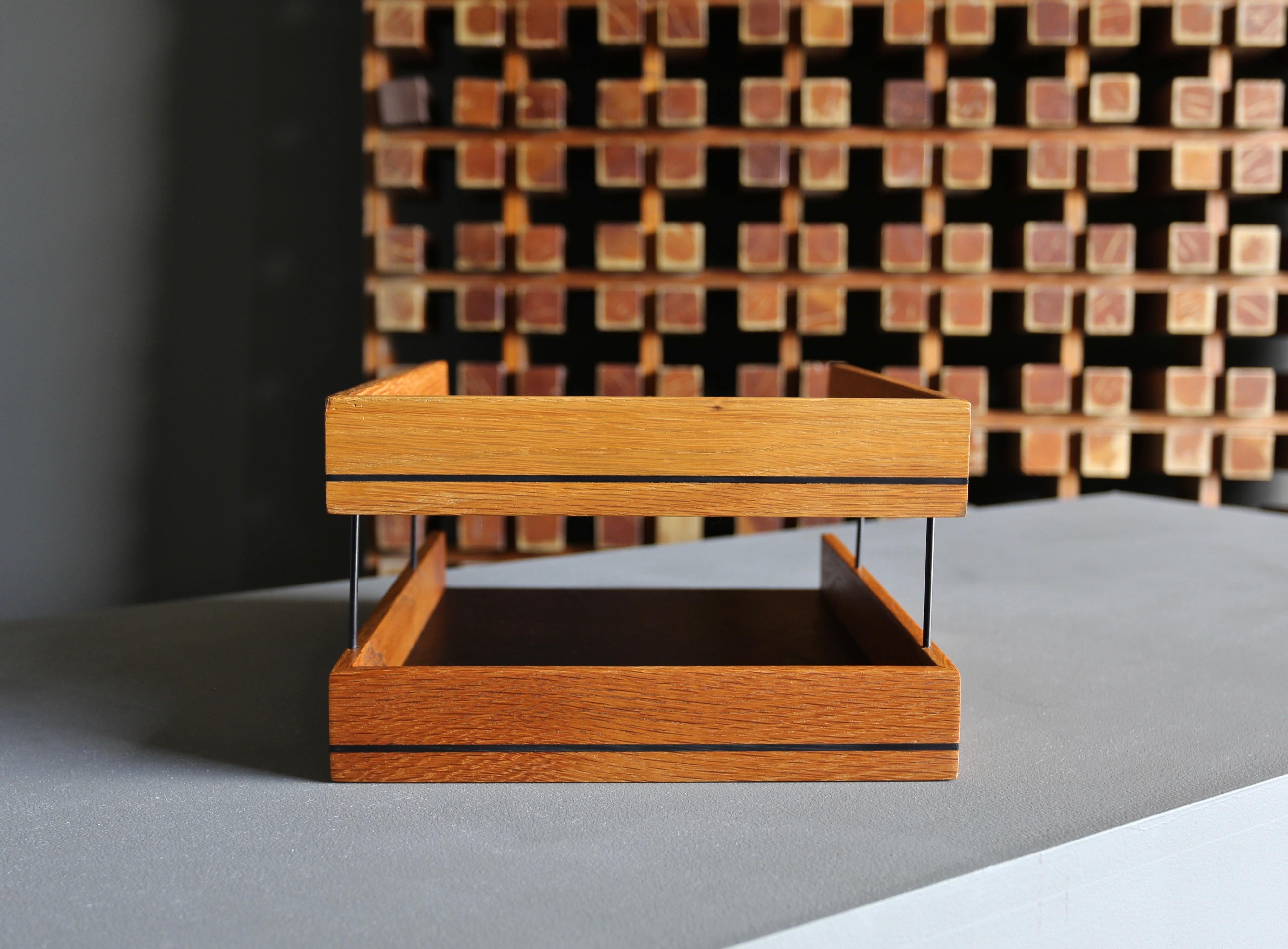 Modernist Letter Tray, circa 1960 In Good Condition In San Juan Capistrano, CA