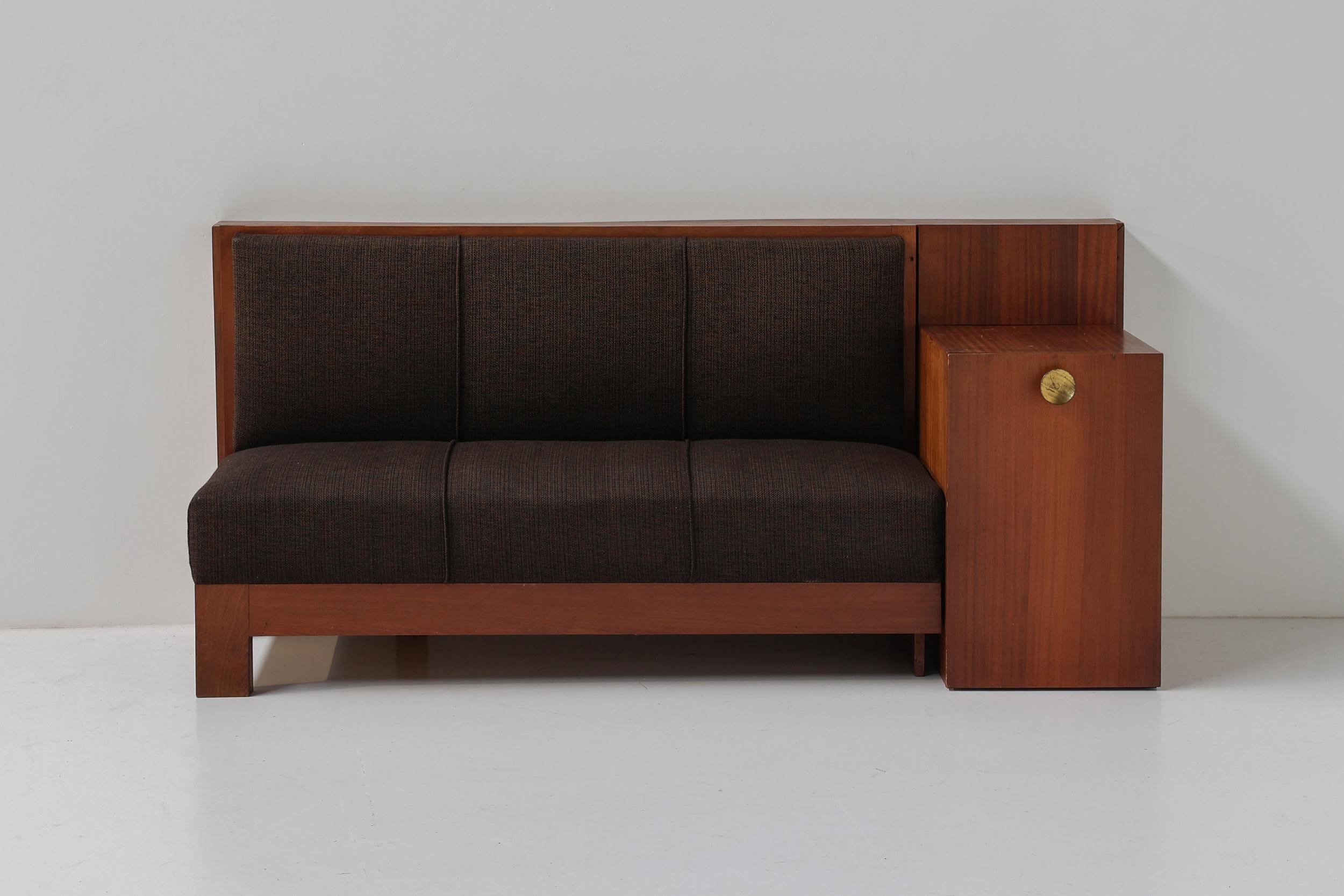 Belgian Modernist Living Room Set by John Van Zeeland, Belgium, 1930s For Sale