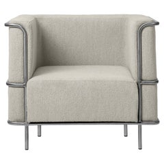 Fauteuil de salon moderniste de Kristina Dam Studio