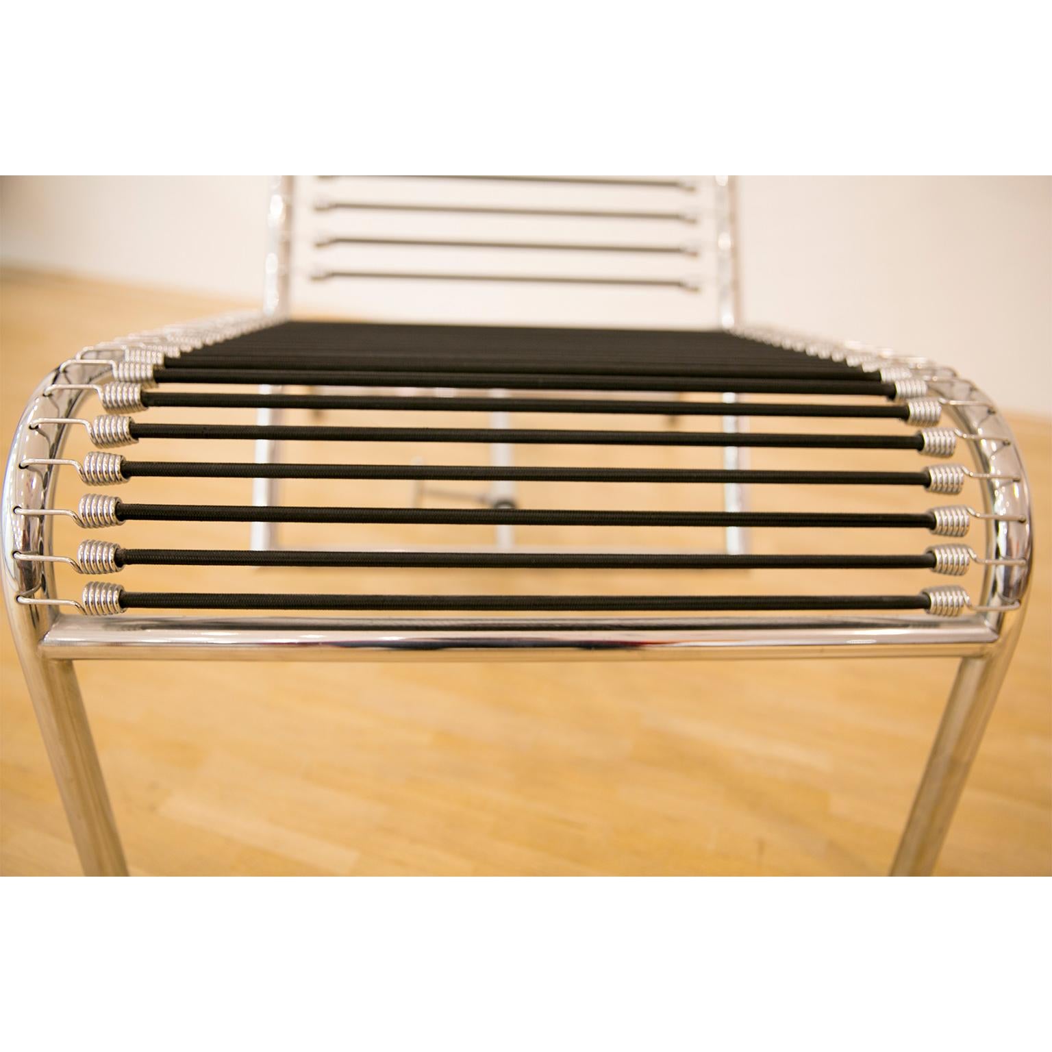 Modernist Lounge Chair by René Herbst For Sale 10