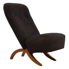 Vintage Modernist Lounge Chair by Theo Ruth for Artifort "Congo" Chair, 1950s