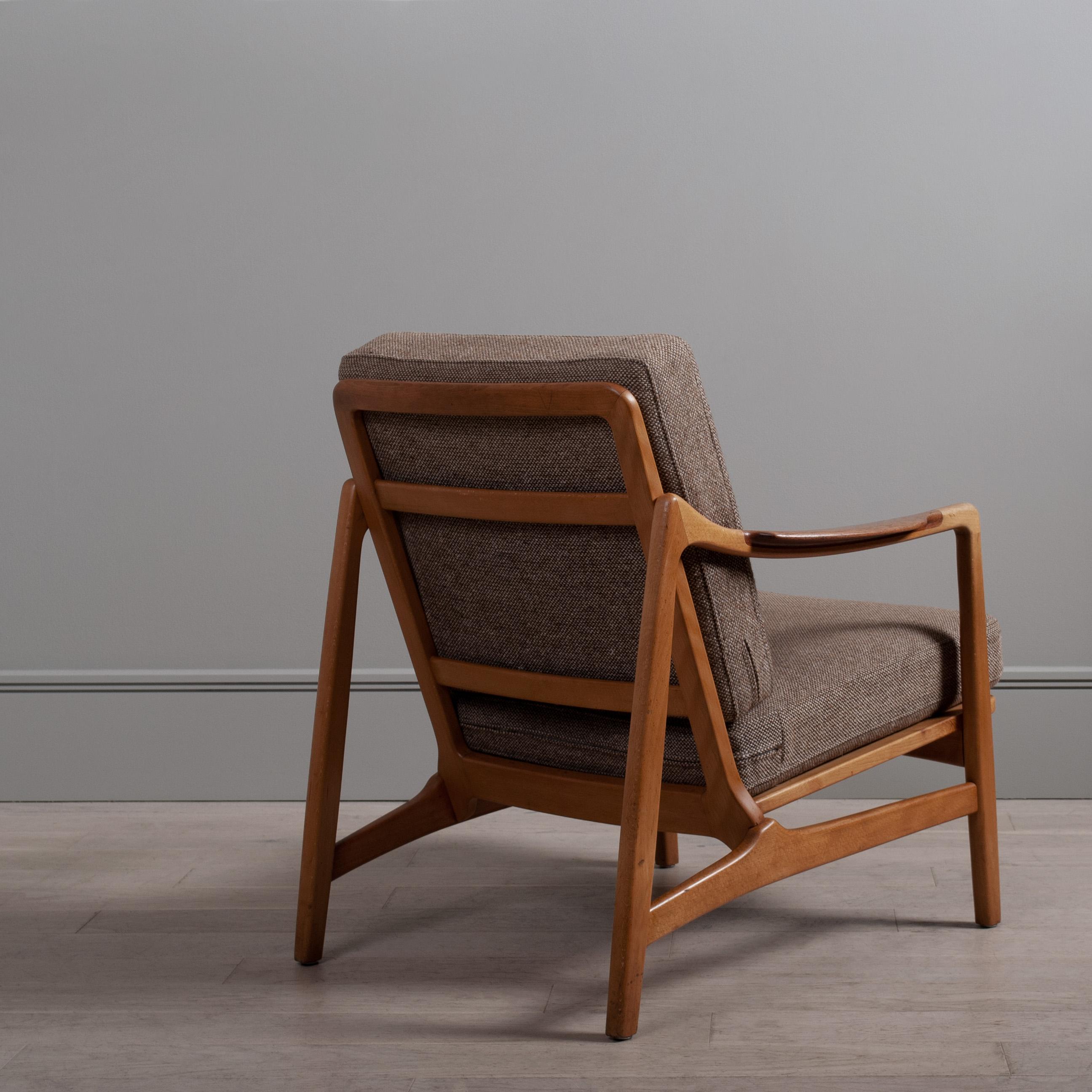 20th Century Modernist Lounge Chair, Tove & Edvard Kindt Larsen For Sale