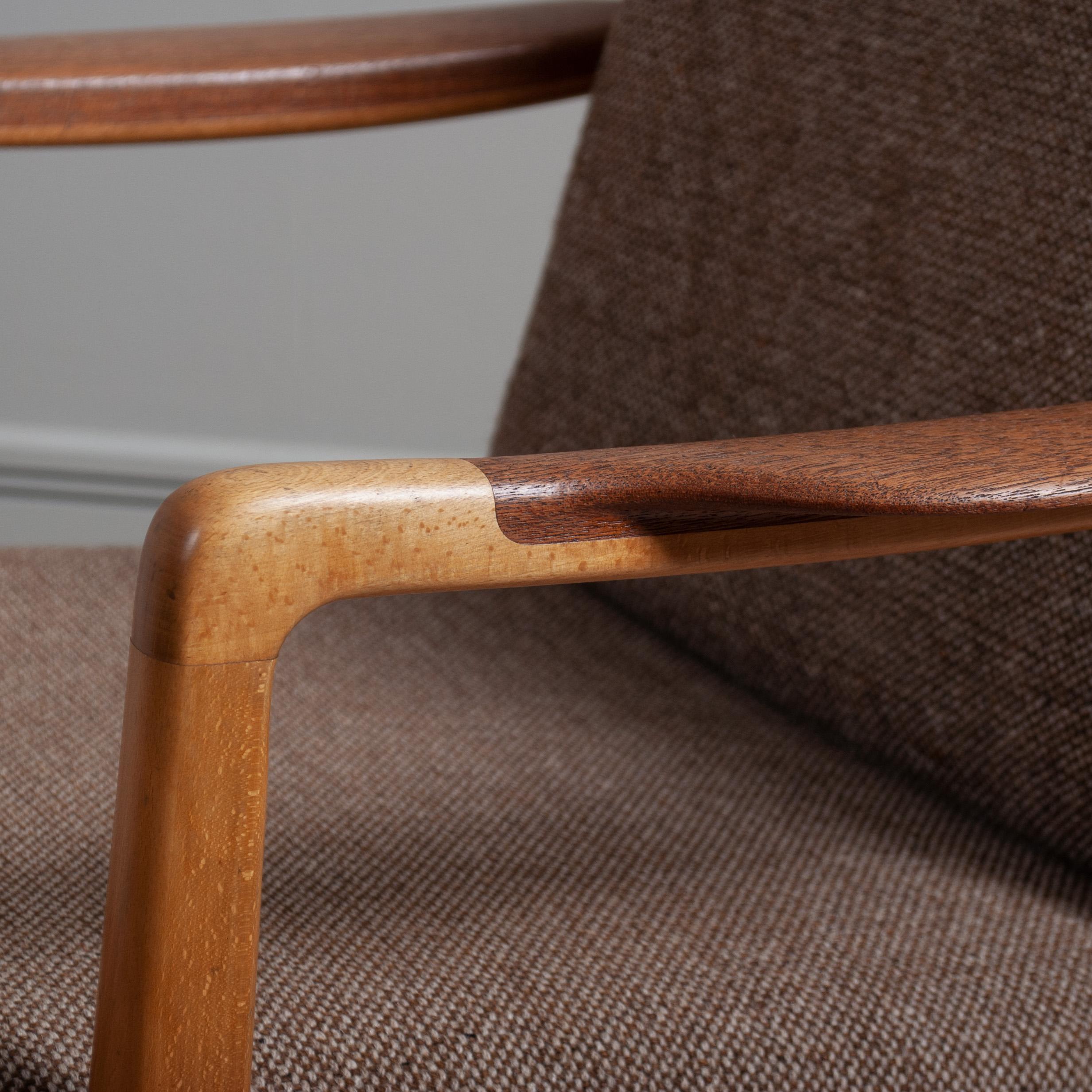 Teak Modernist Lounge Chair, Tove & Edvard Kindt Larsen For Sale