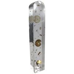 Modernist Lucite Exploded Watch Sculpture