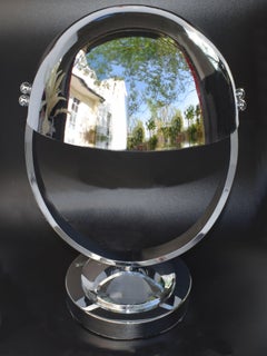 Modernist Machine Age Chrome Desk Lamp