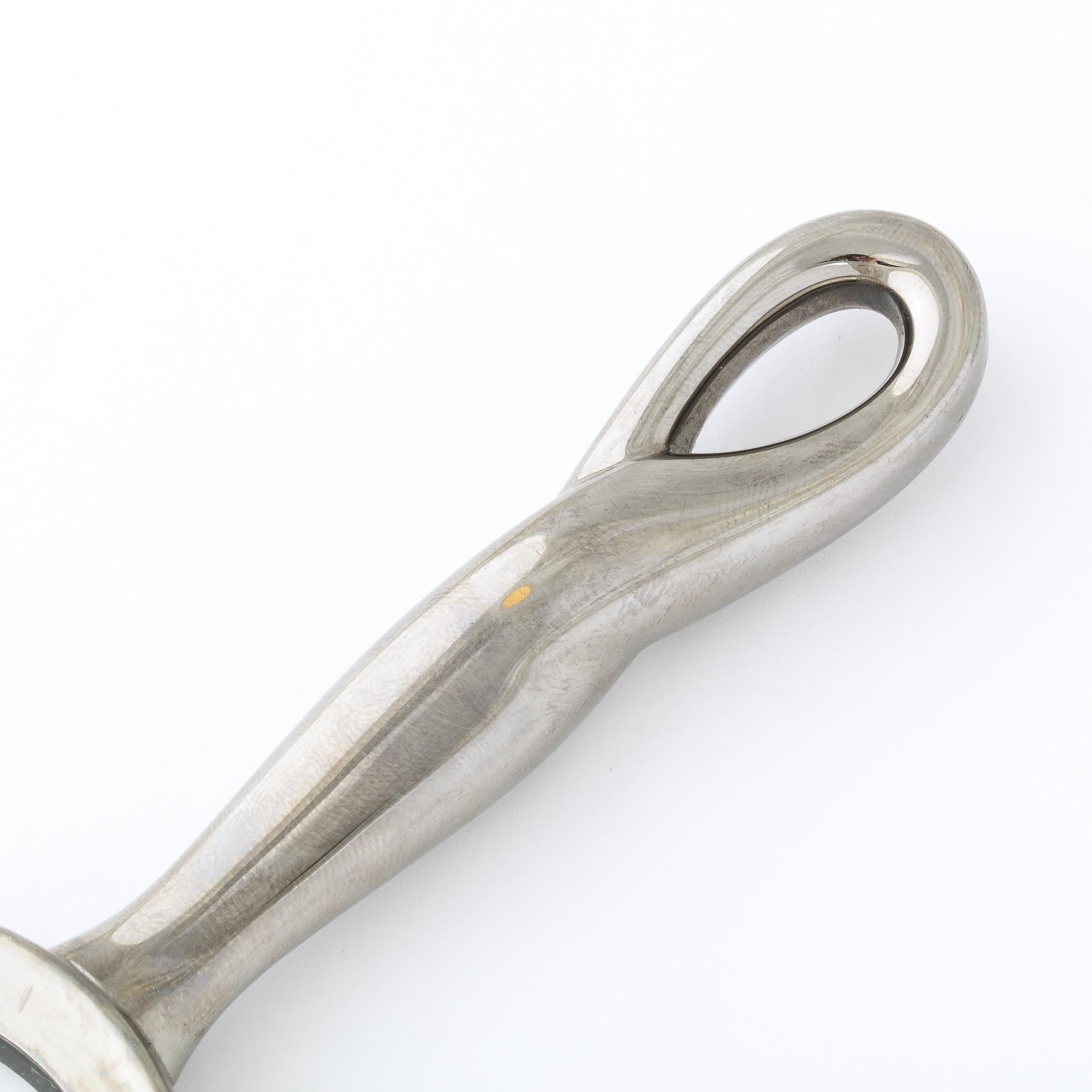 Modernist Magnifying Glass in Gunmetal by Elsa Perretti for Tiffany and Co 1