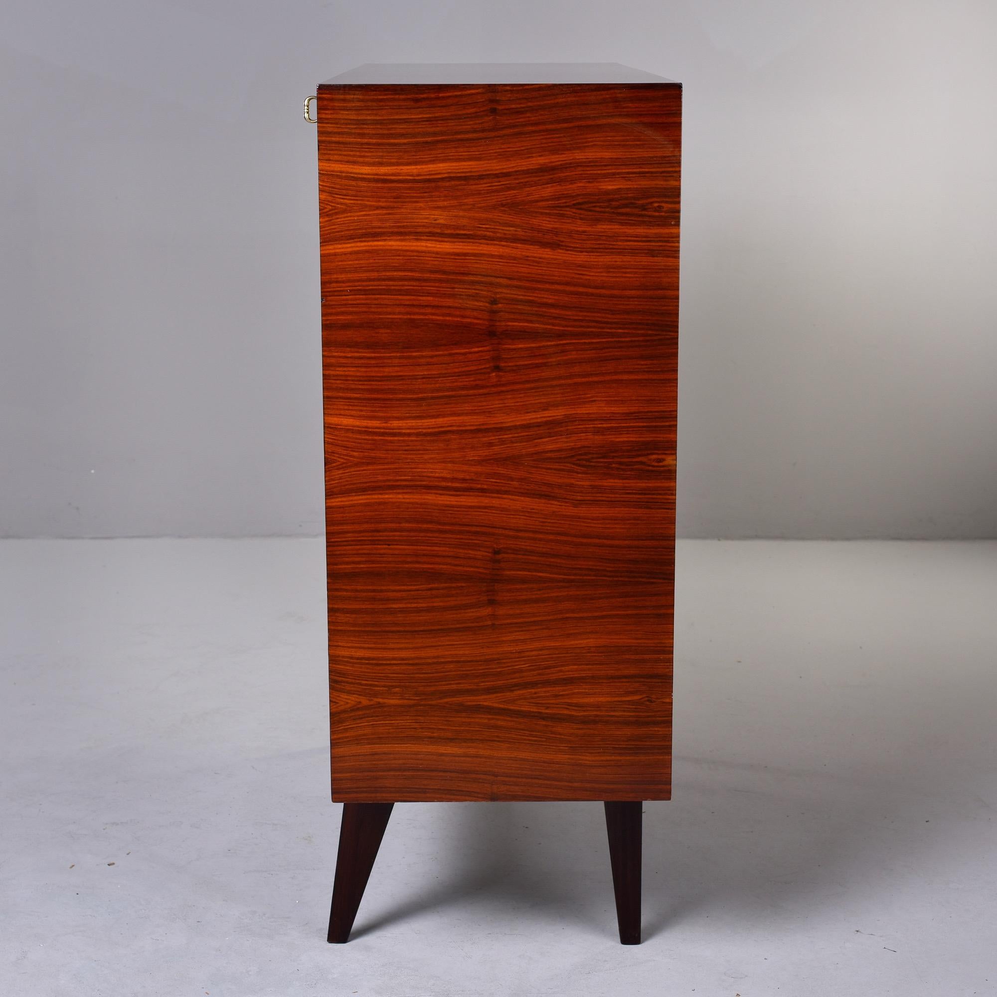 Modernist Mahogany Cabinet with Pull Down Bar 6