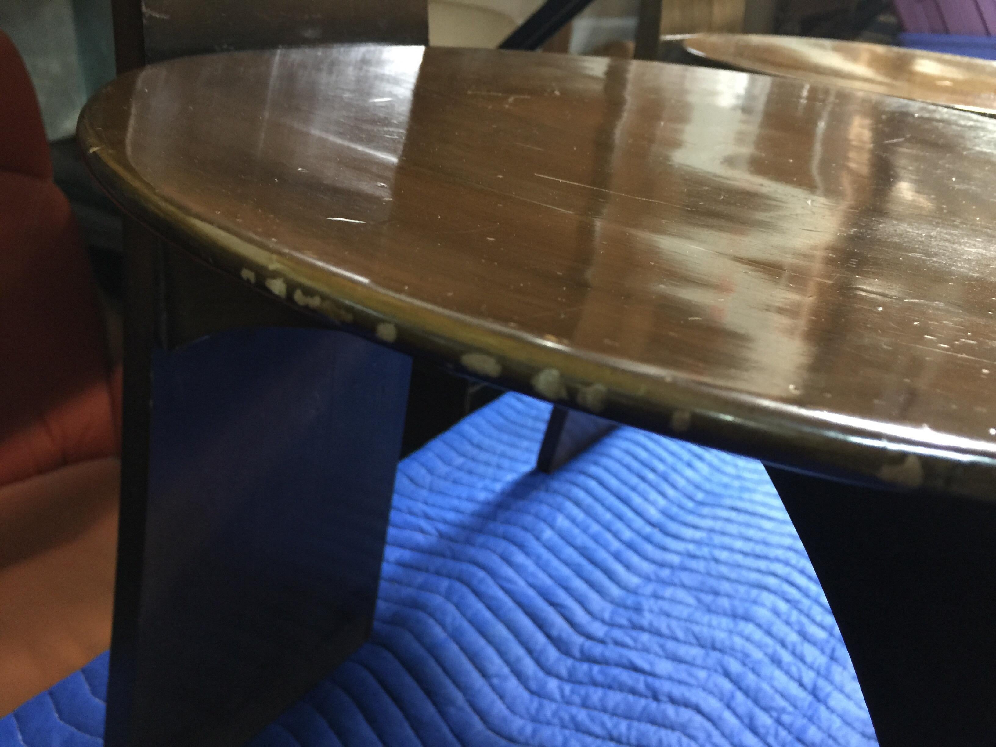Sedie da pranzo moderniste in mogano, set di 4 pezzi in vendita 2