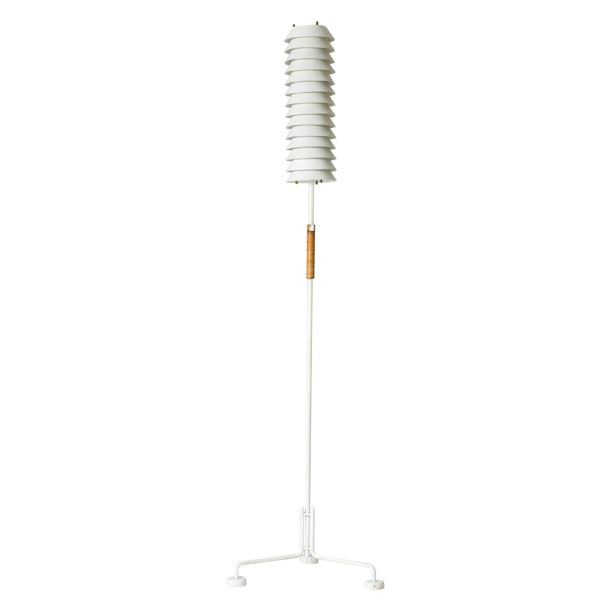 Modernist "Maija the Bee" Floor Lamp, Ilmari Tapiovaara, Finland, 1950s
