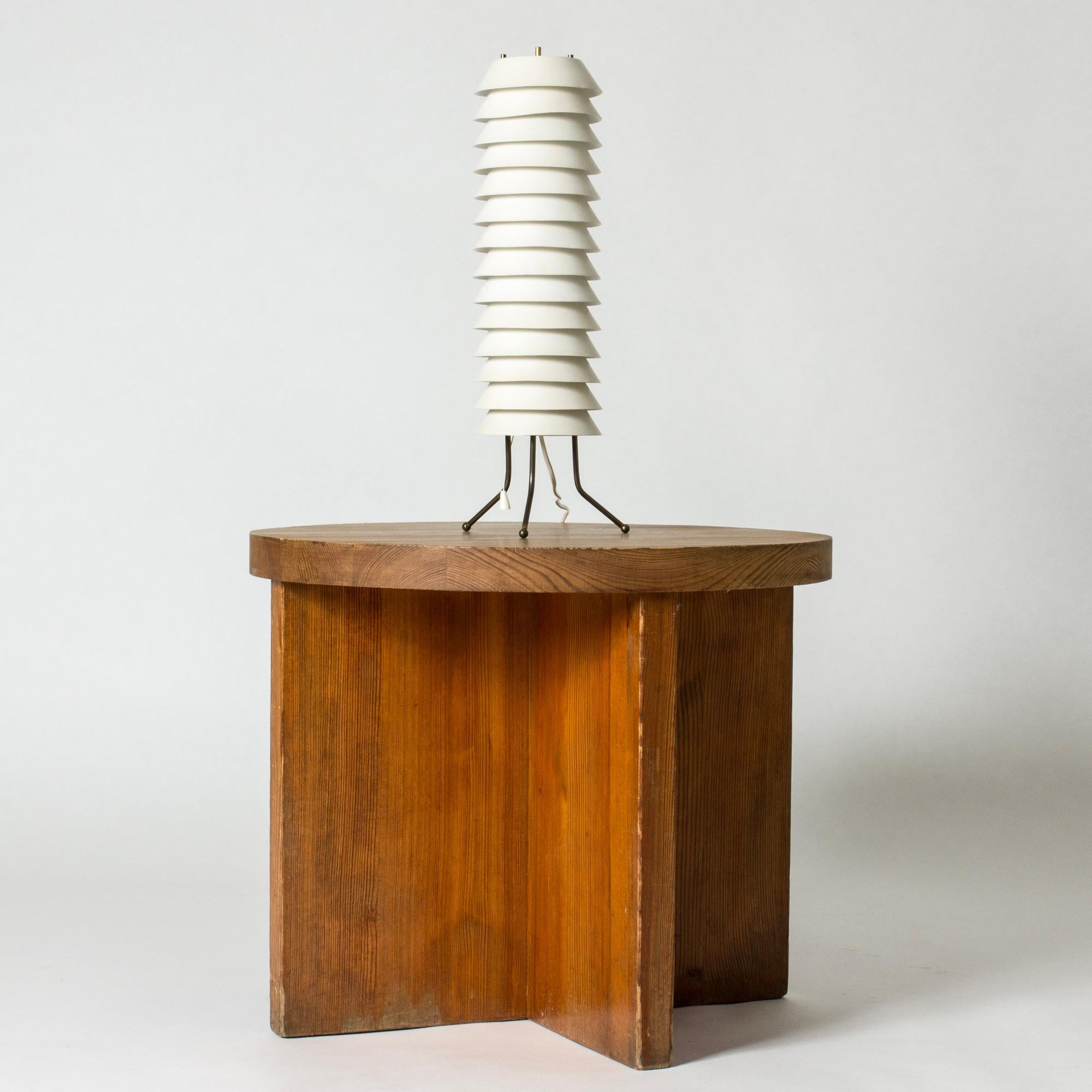 Finlandais Lampe de table moderniste 