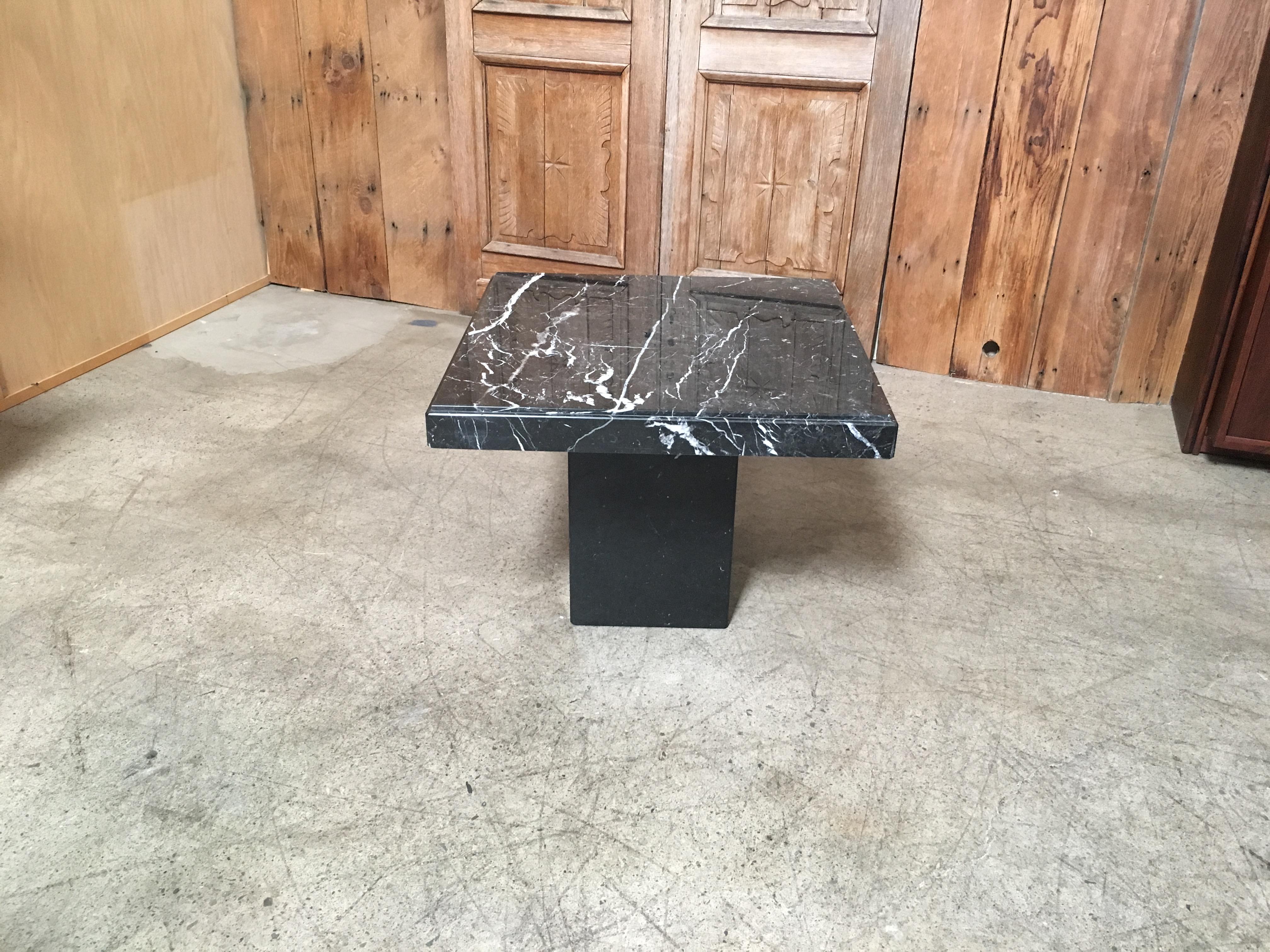 Modernist Marble End Table 5