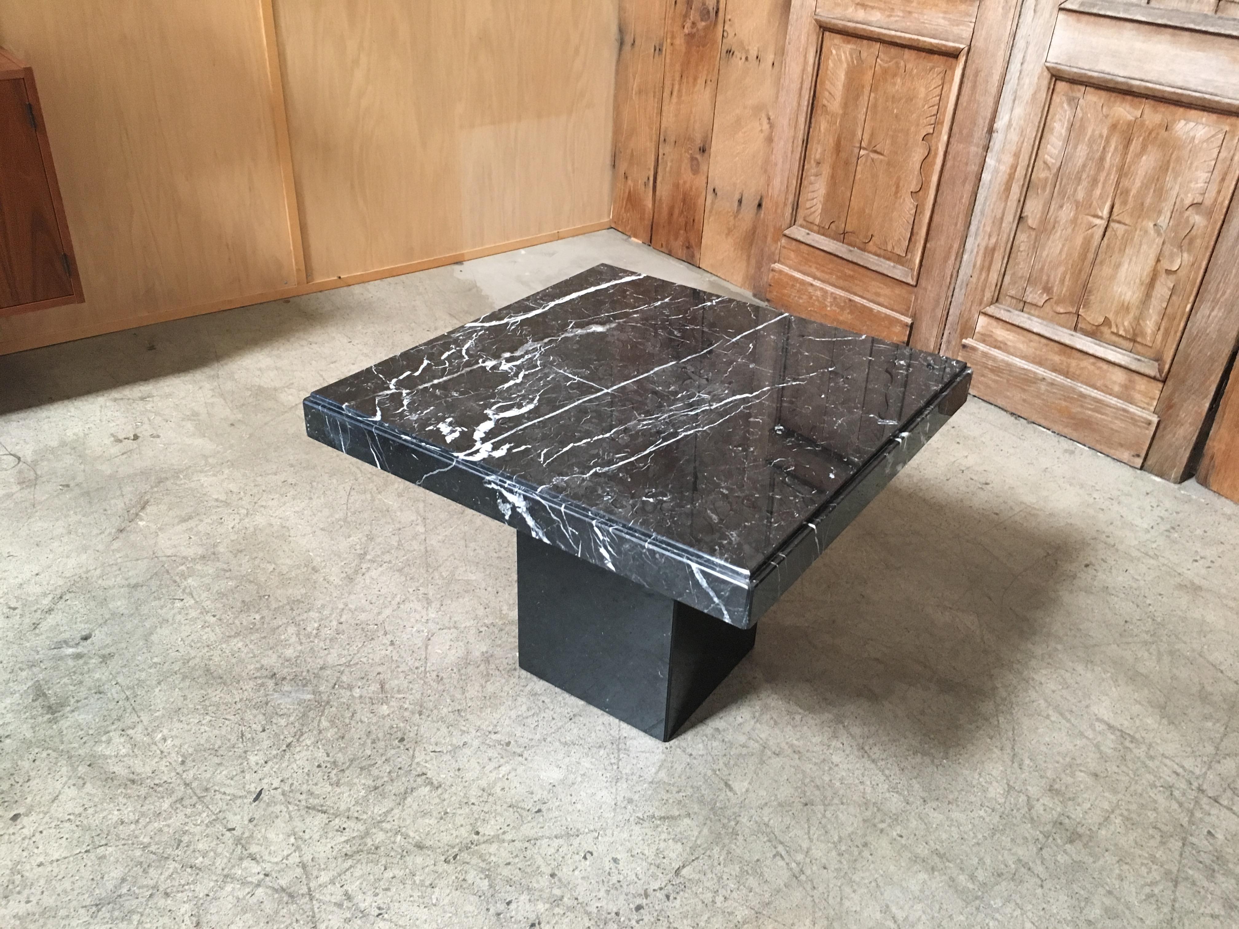 Modernist Marble End Table 4