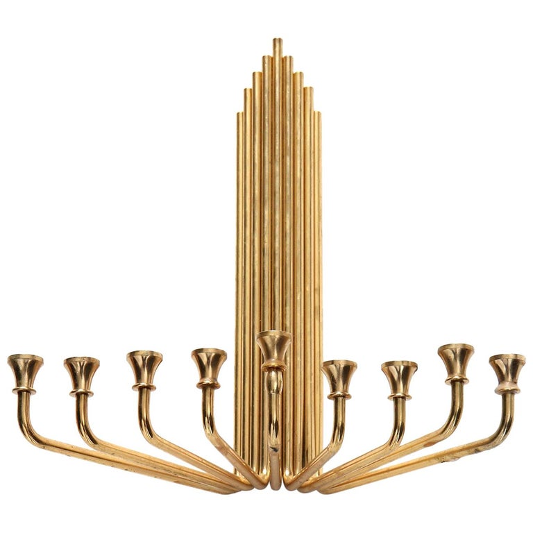 Modernist Menorah For Sale at 1stdibs