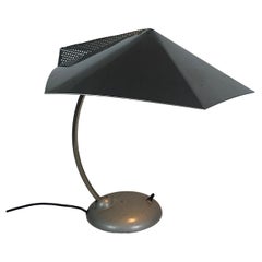 Modernist metal Bauhaus desk lamp, 1960s