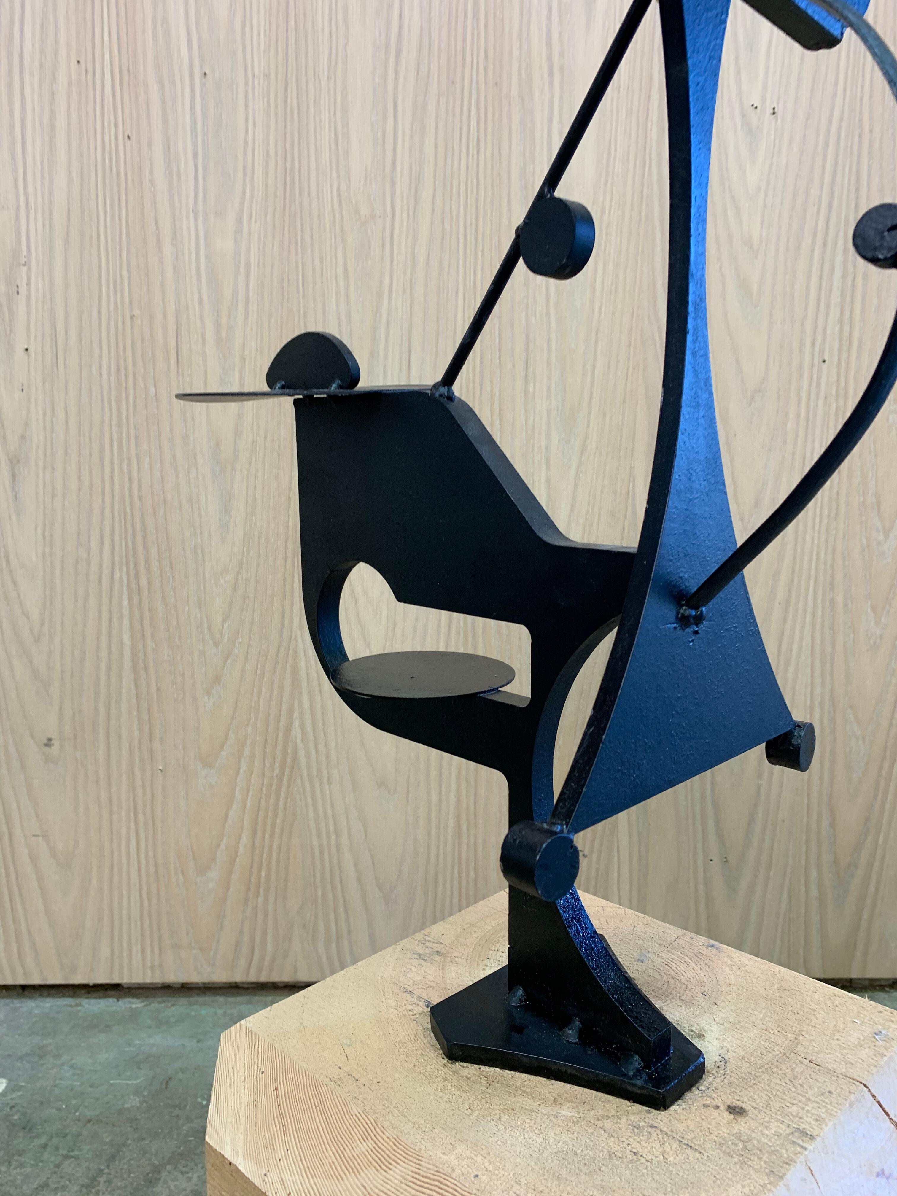 Scultura modernista in metallo di Jay McVickers - Firmata In condizioni ottime in vendita a Victoria, BC