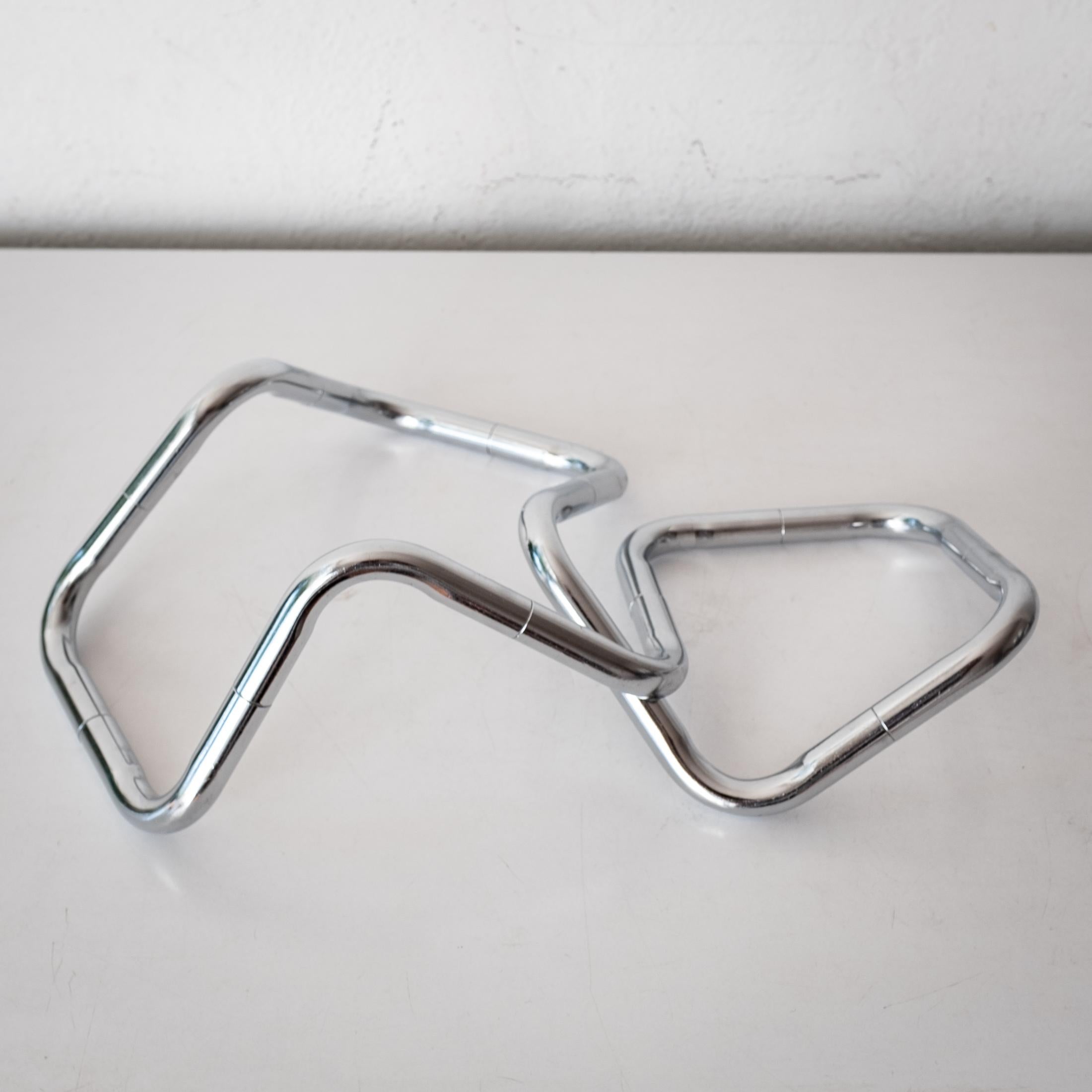 Modernist Metal Tangle Abstract Kinetic Sculpture 5