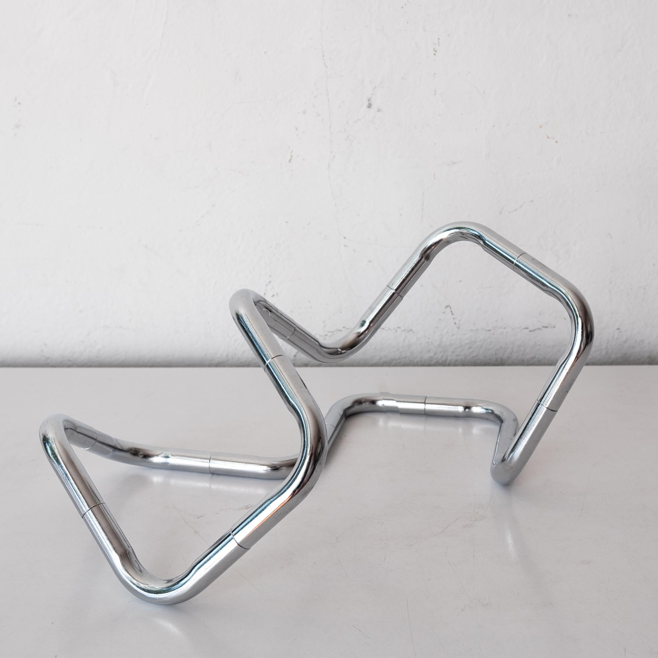 Stainless Steel Modernist Metal Tangle Abstract Kinetic Sculpture