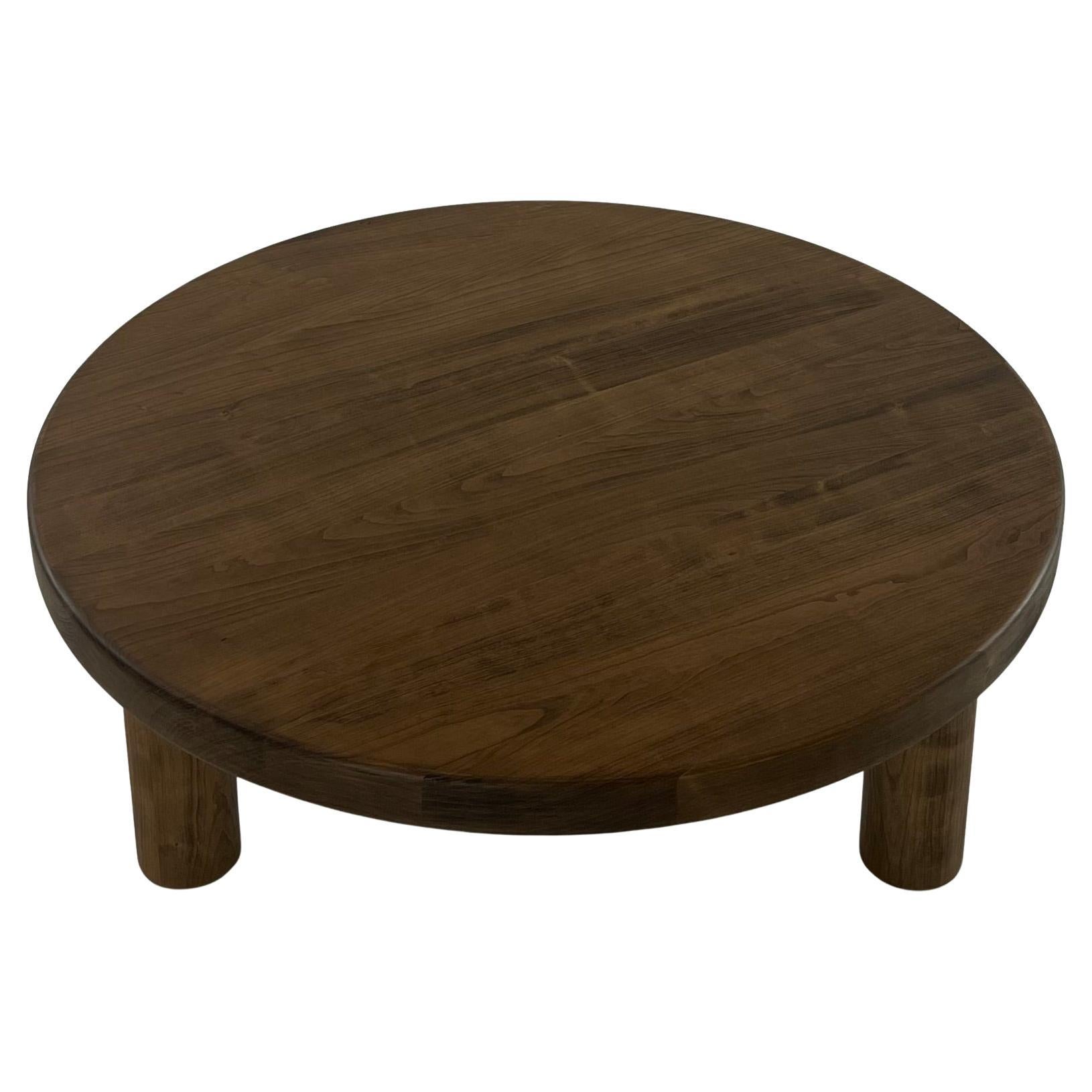 Sidewinder II Contemporary Cherry Wood Coffee Table by David Tragen For