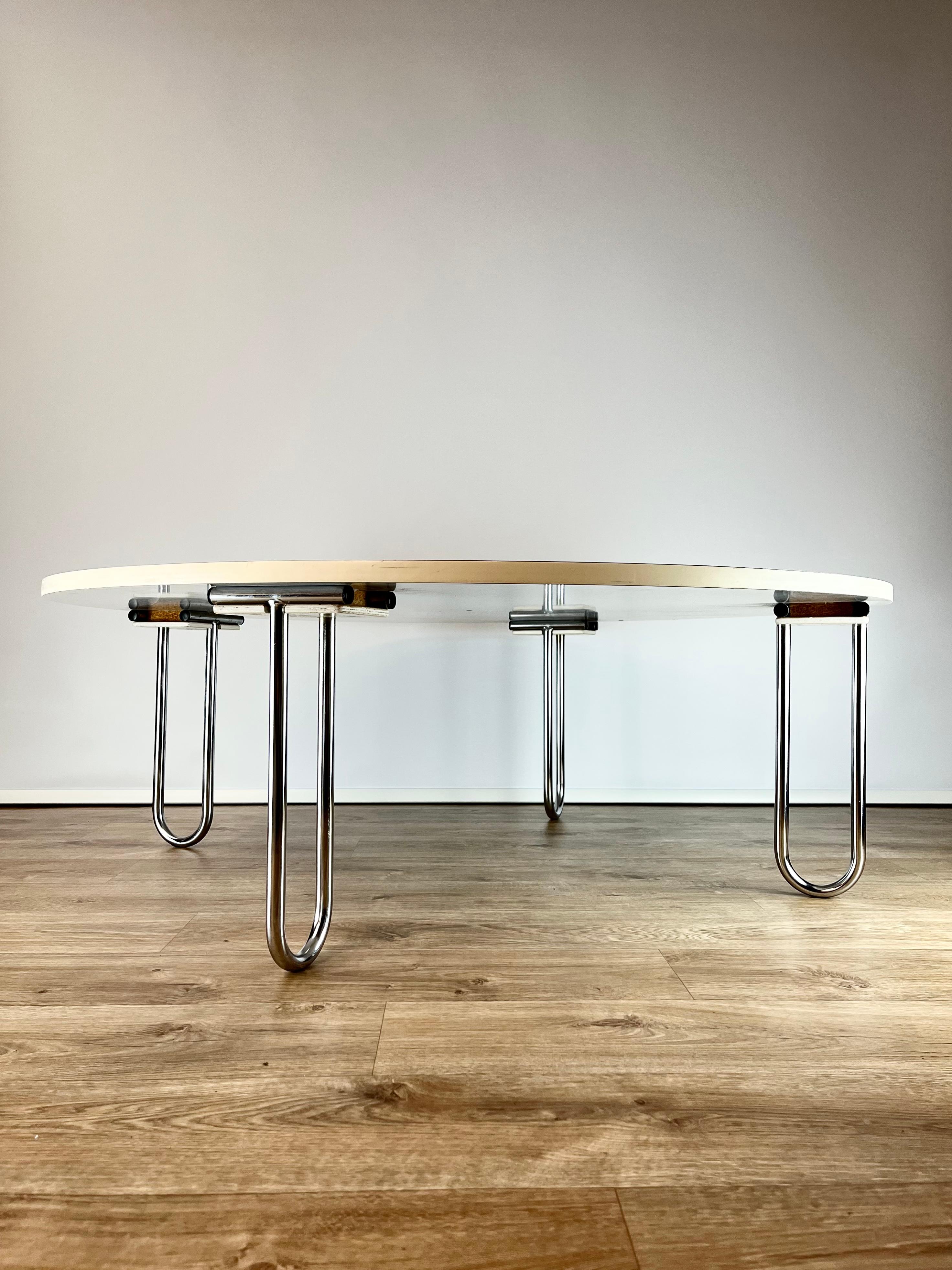 Modernist Mid Century Coffee Table Ruud Ekstrand & Christer Norman, Dux Sweden For Sale 4
