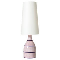 Modernist Mid-Century Stoneware Table Lamp, Stig Lindberg, Gustavsberg, 1950s