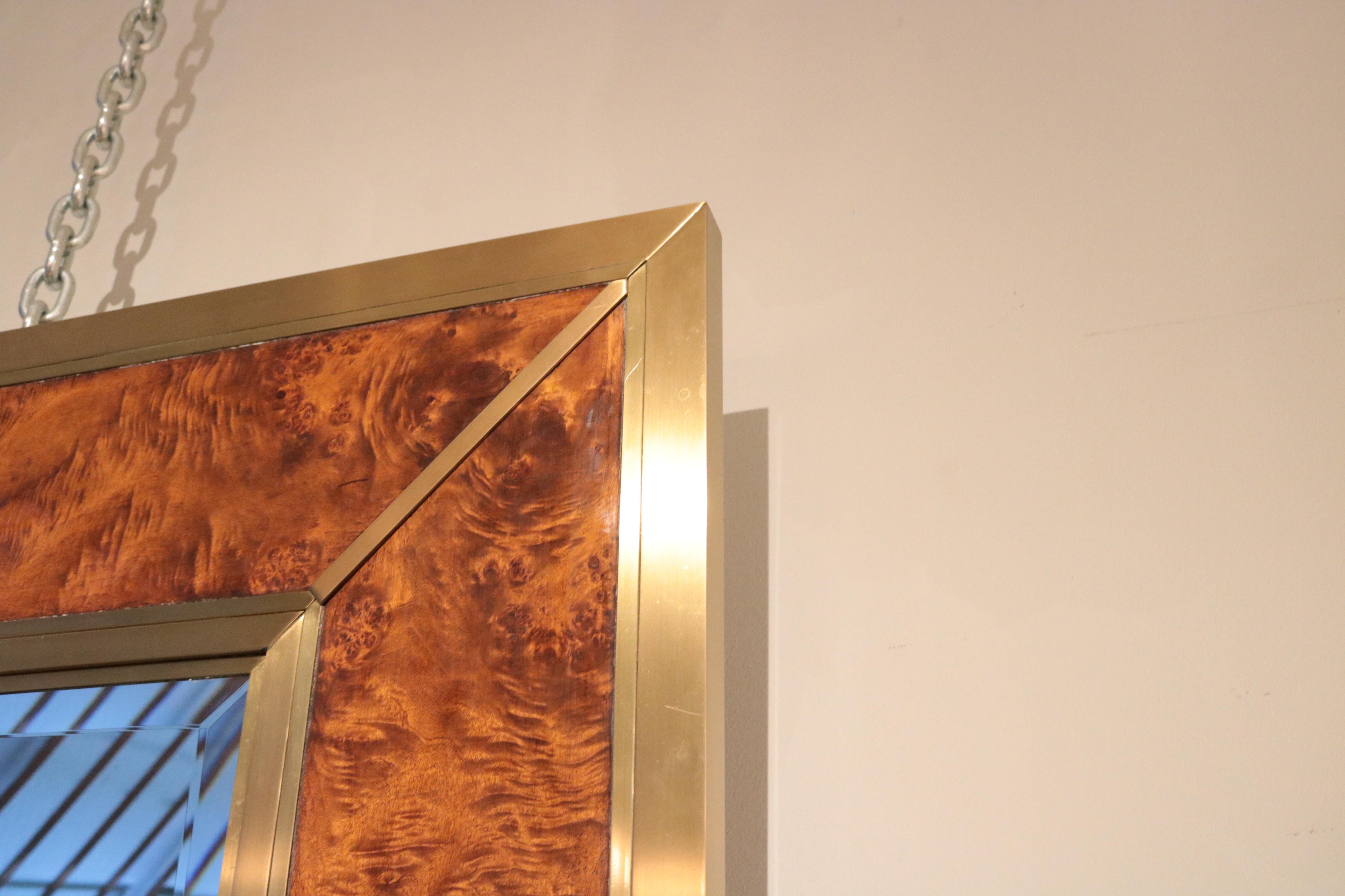 Mid-Century Modern Modernist Midcentury Wall Mirror For Sale