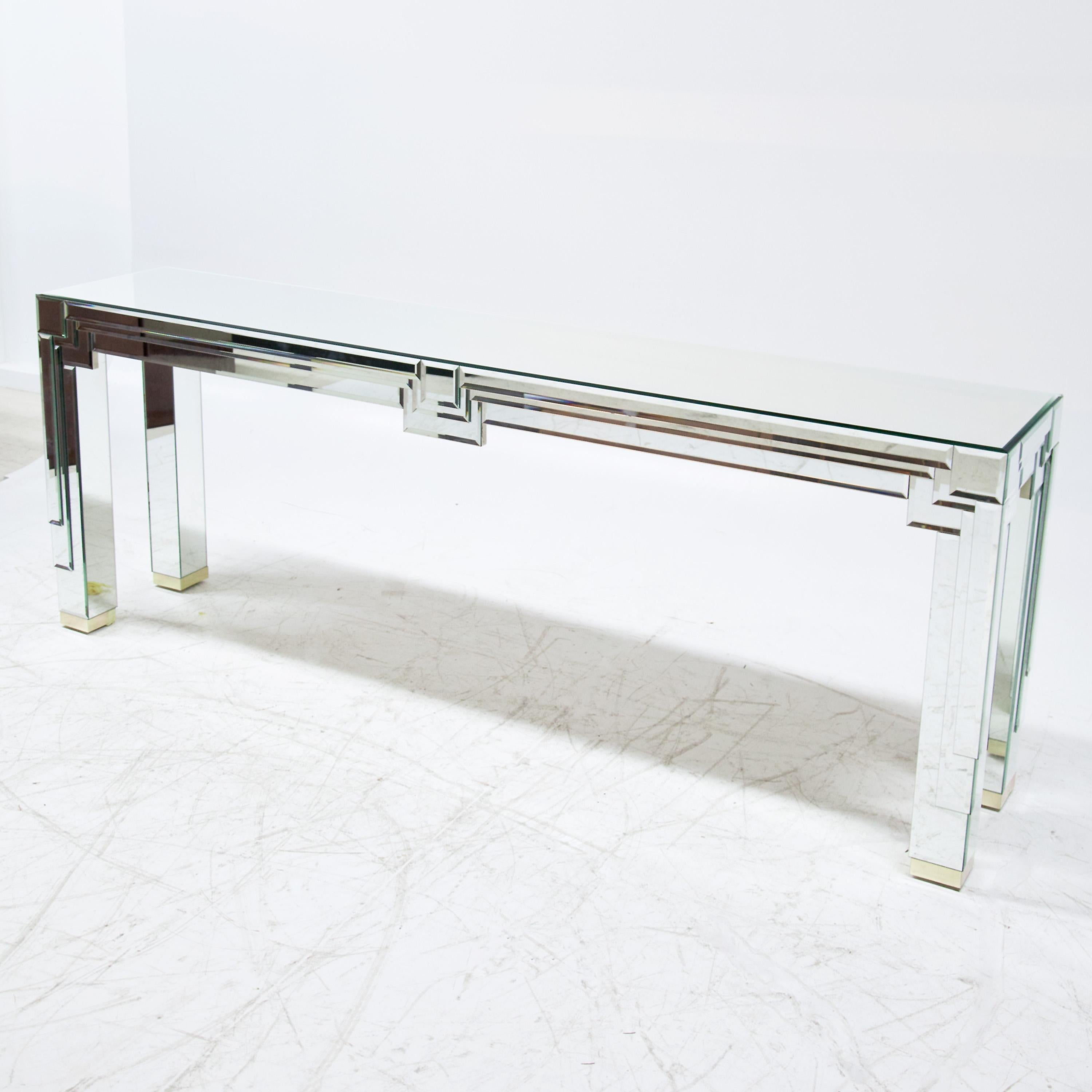 Modernist Mirrored Console 2