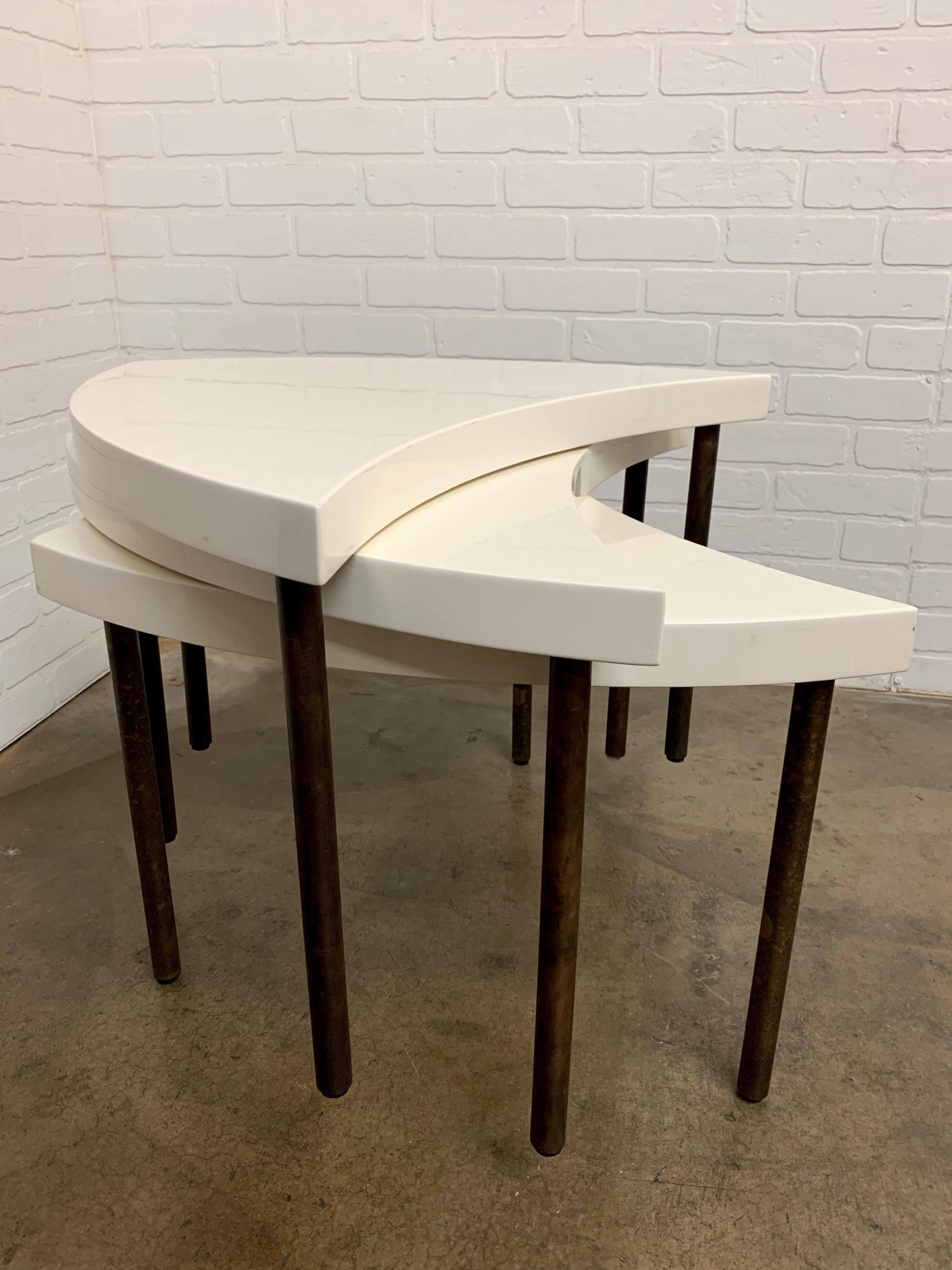 Brass Modernist Modular Coffee Table
