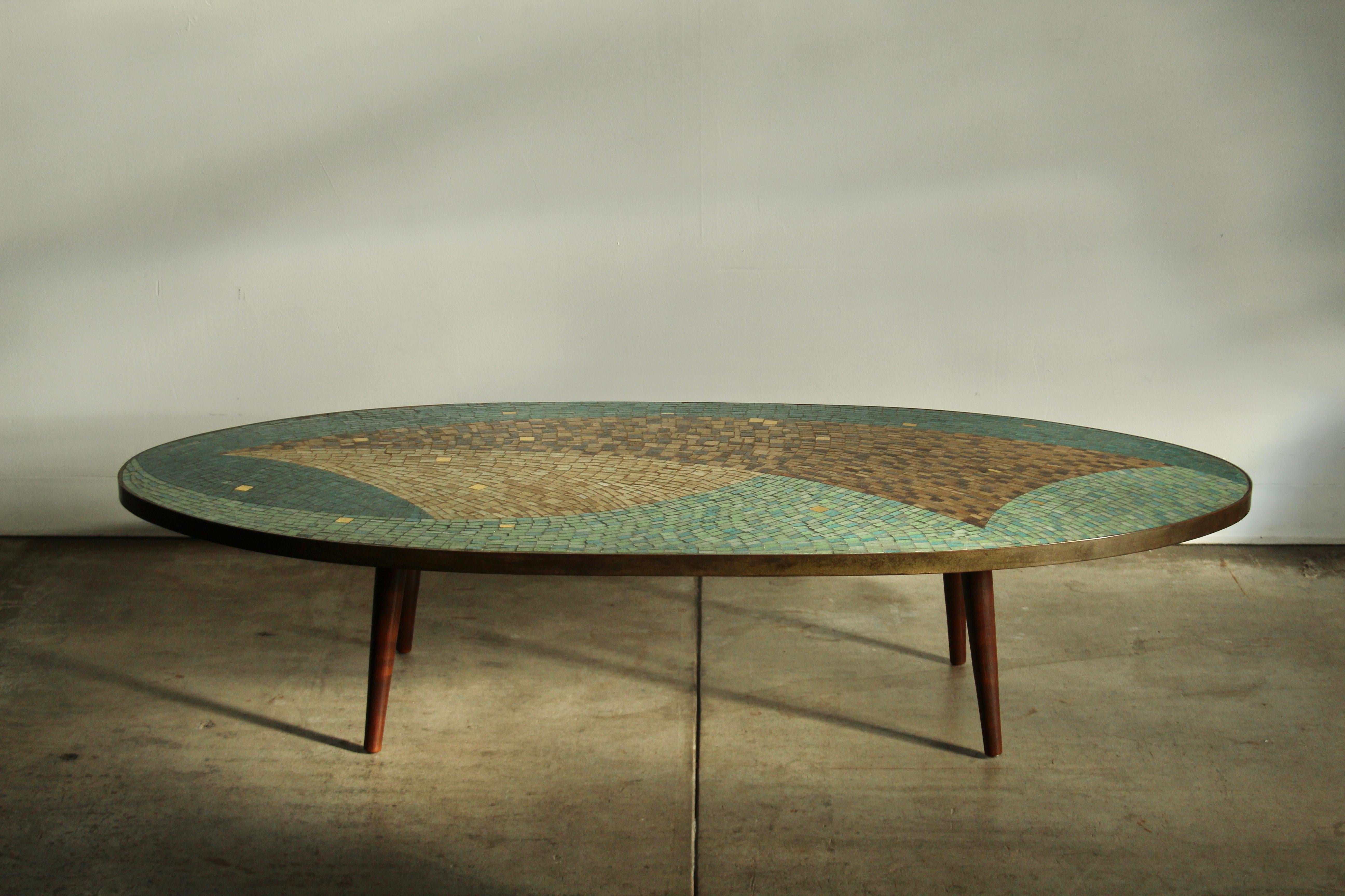 Table basse moderniste en verre vénitien attribuée à Jack Boyd, années 1960 en vente 13