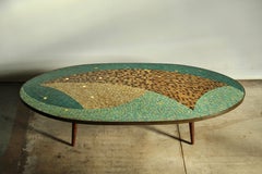 Modernist Mosaic Venetian Glass Coffee Table Attributed to Jack Boyd, 1960s