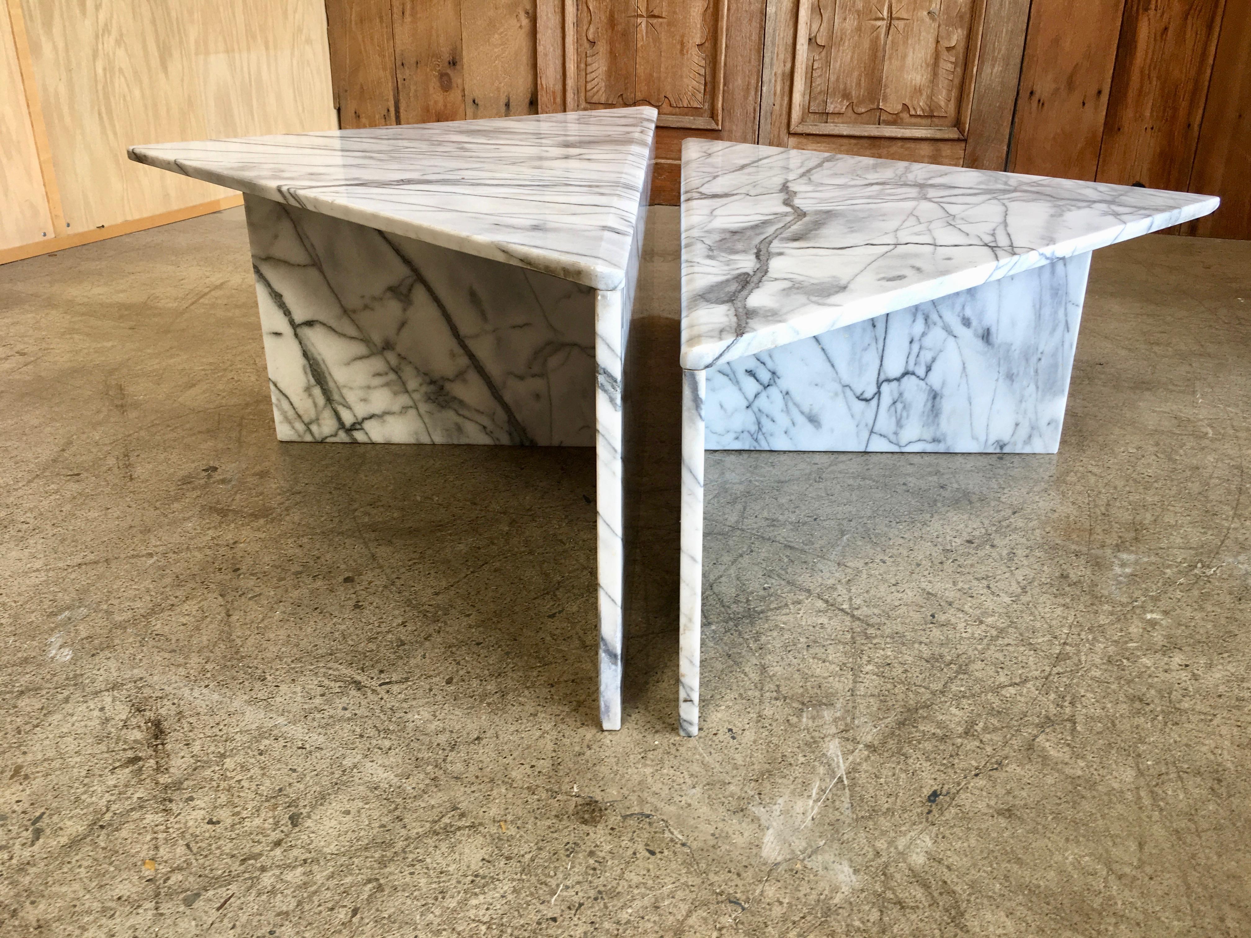 Modernist Multi-Level Italian Marble Coffee Table 1