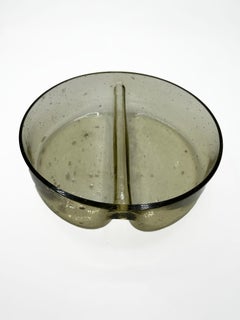 Modernist Murano Glass Centerpiece Bowl by Churba, Argentina, 1970s