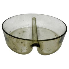 Modernist Murano Glass Centerpiece Bowl by Churba, Argentina, 1970s