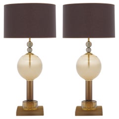 Modernist Murano Glass Lamps