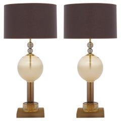 Modernist Murano Glass Lamps