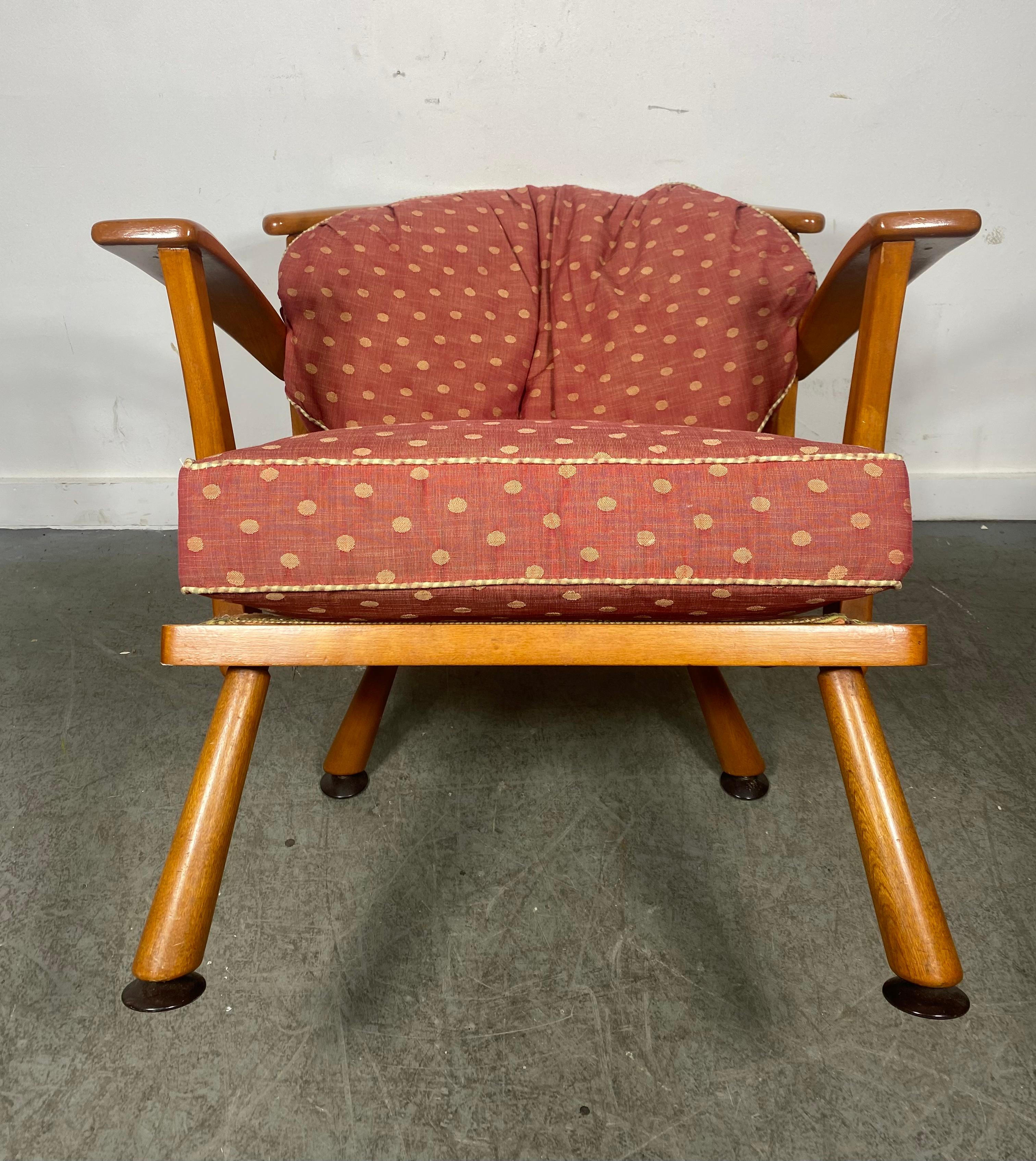 Modernist Nana Ditzel Style Maple Lounge Chair,   Modern / Farmhouse For Sale 7
