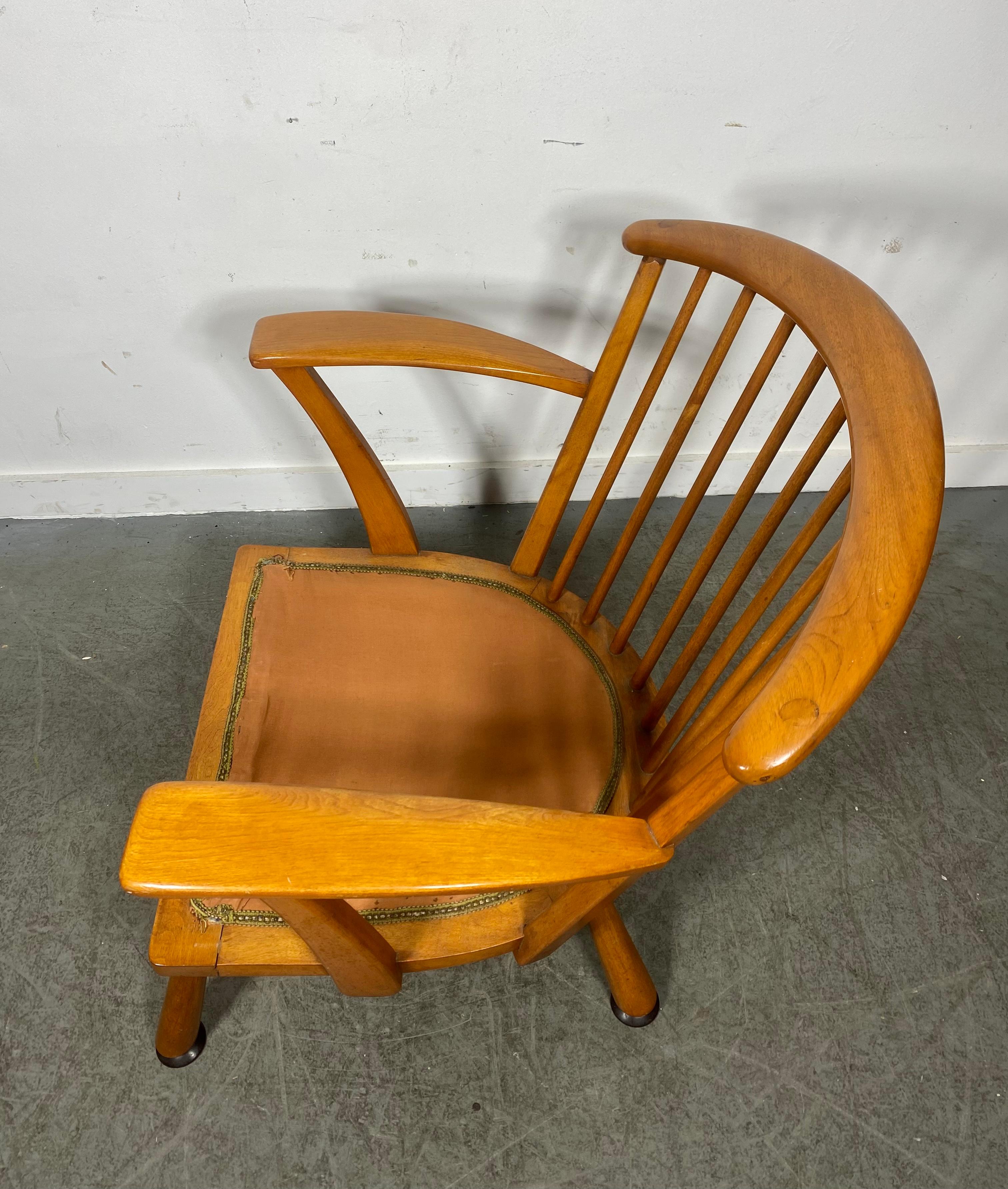 American Modernist Nana Ditzel Style Maple Lounge Chair,   Modern / Farmhouse For Sale