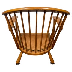 Modernist Nana Ditzel Style Maple Lounge Chair,   Modern / Farmhouse