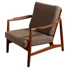 Modernist Oak Lounge Chair, Tove & Edvard Kindt Larsen