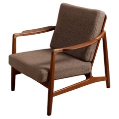 Vintage Modernist Oak Lounge Chair, Tove & Edvard Kindt Larsen