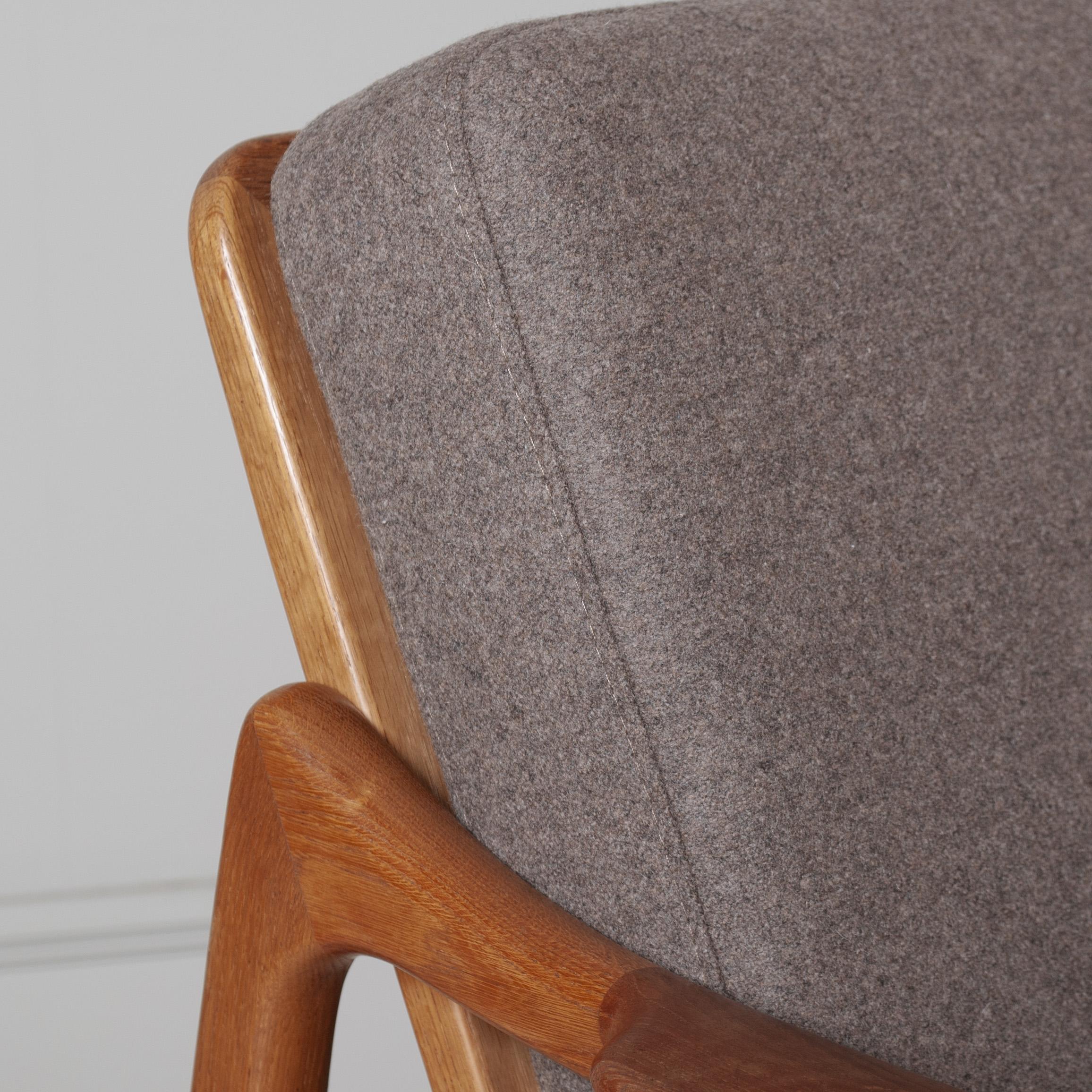 Sedia da salotto modernista in Oak, Tove & Edvard Kindt-Larsen, ridipinta. in vendita 2