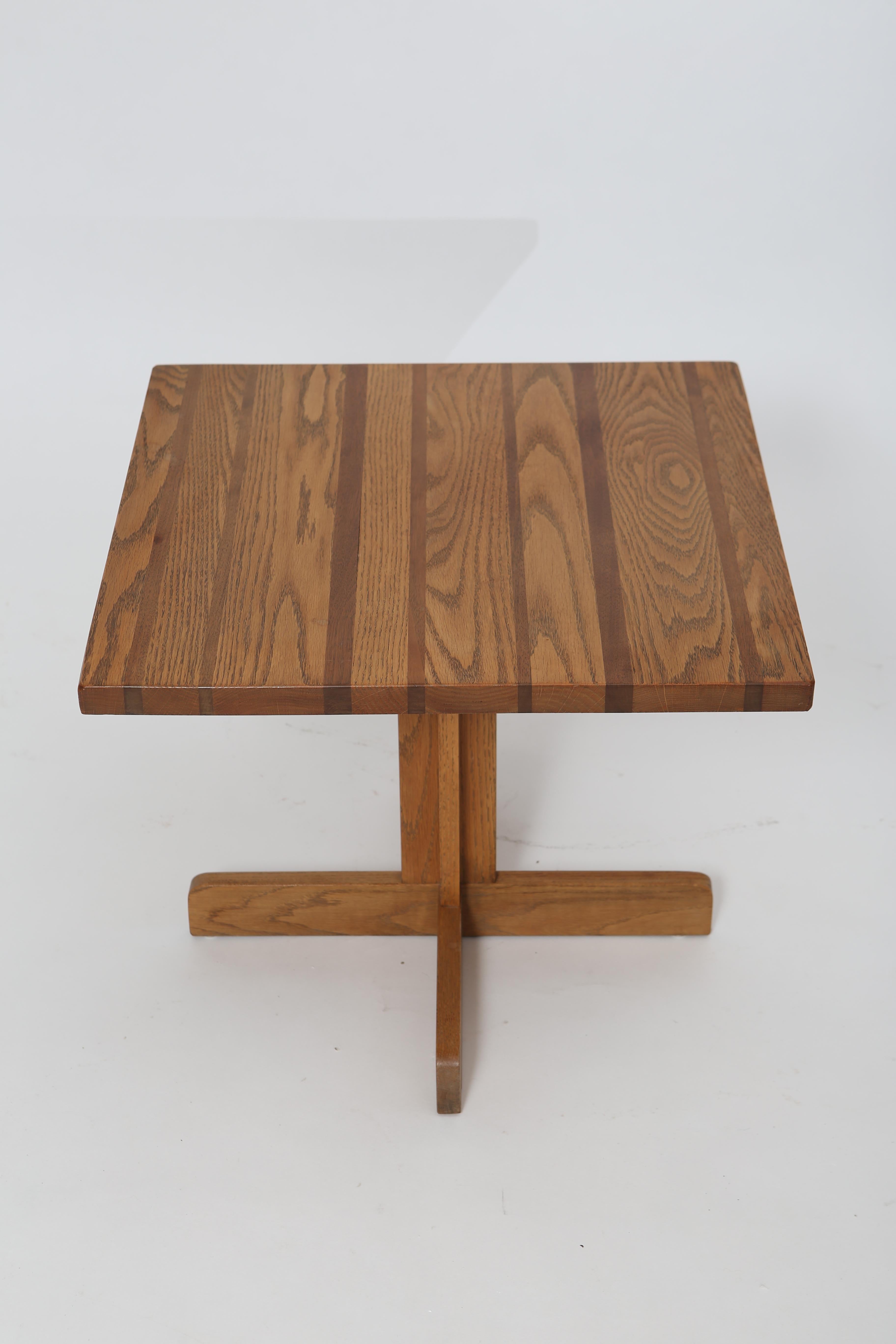Mid-Century Modern Modernist Oak Side Table