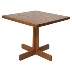Modernist Oak Side Table