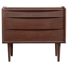 Modernist Eiche Vanity Chest oder Schreibtisch