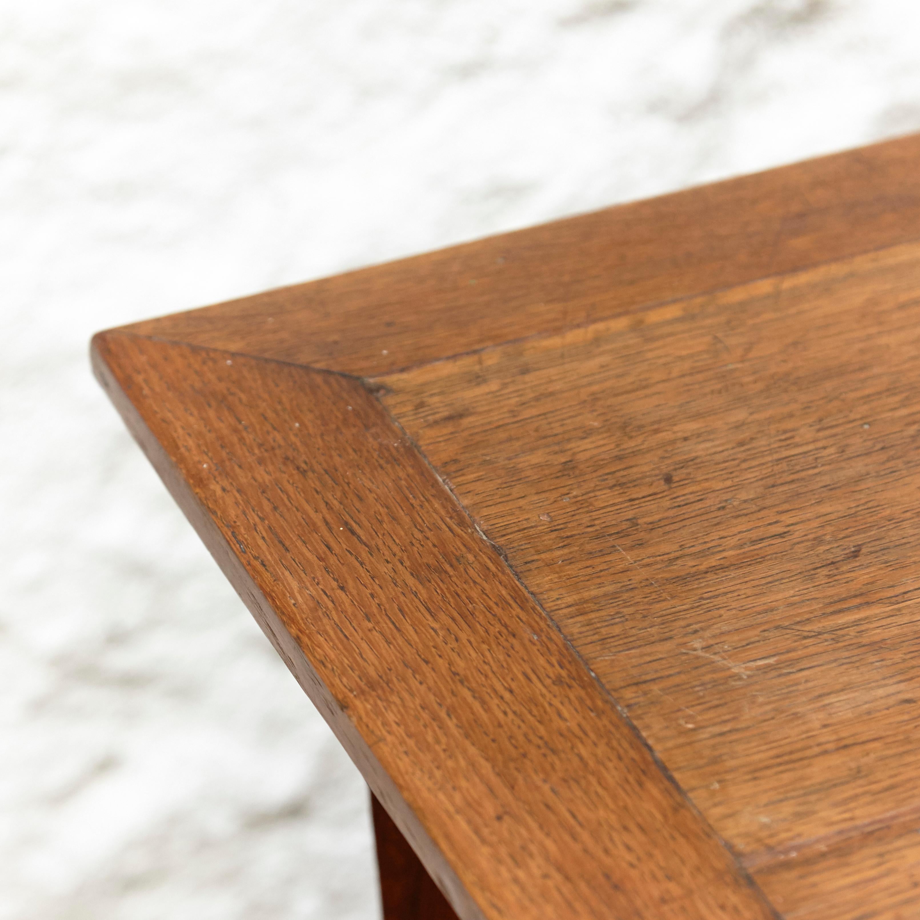 Wood Modernist Oakwood Thonet Table, circa 1930