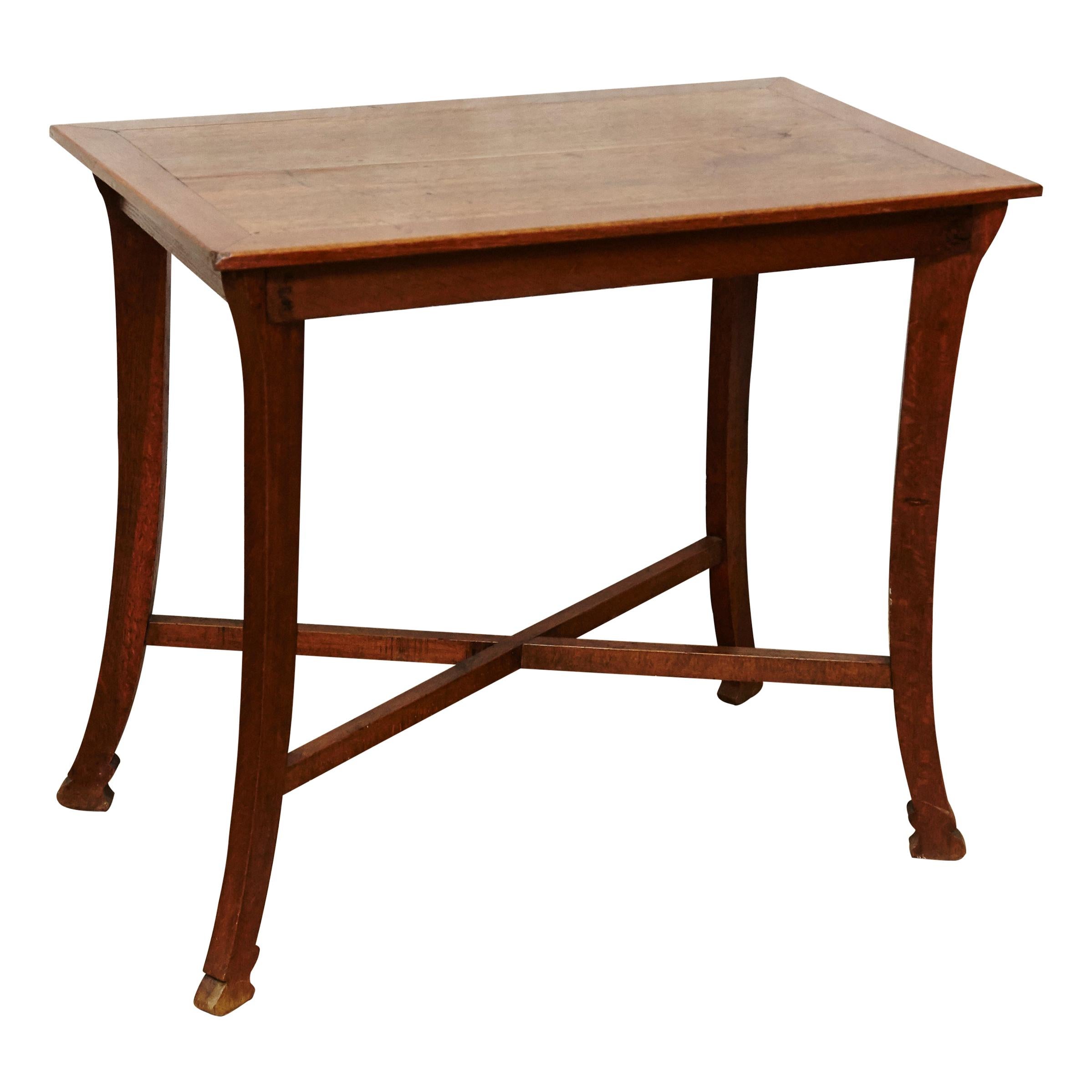 Modernist Oakwood Thonet Table, circa 1930
