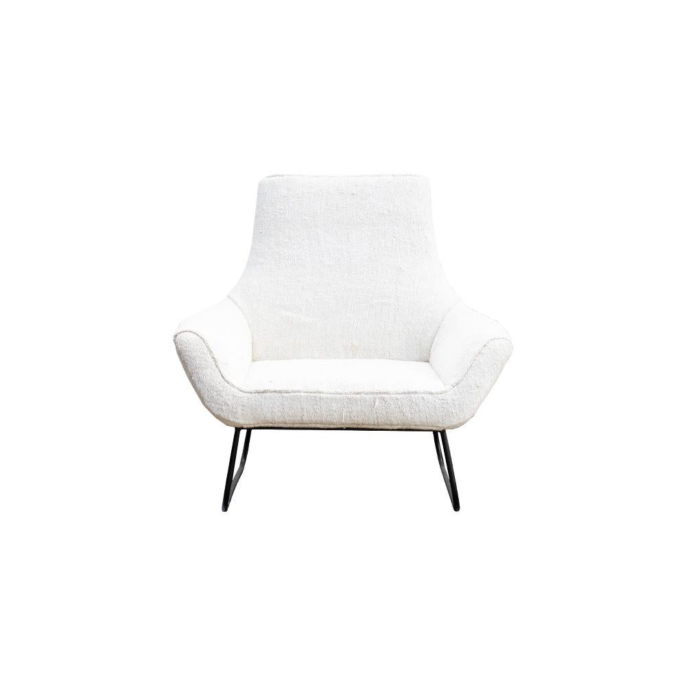 Modernistischer Beistellstuhl (Moderne der Mitte des Jahrhunderts) im Angebot