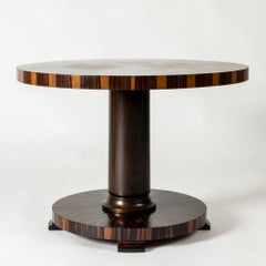 Modernistischer Beistelltisch von Albin Johansson, Schweden, 1920er Jahre